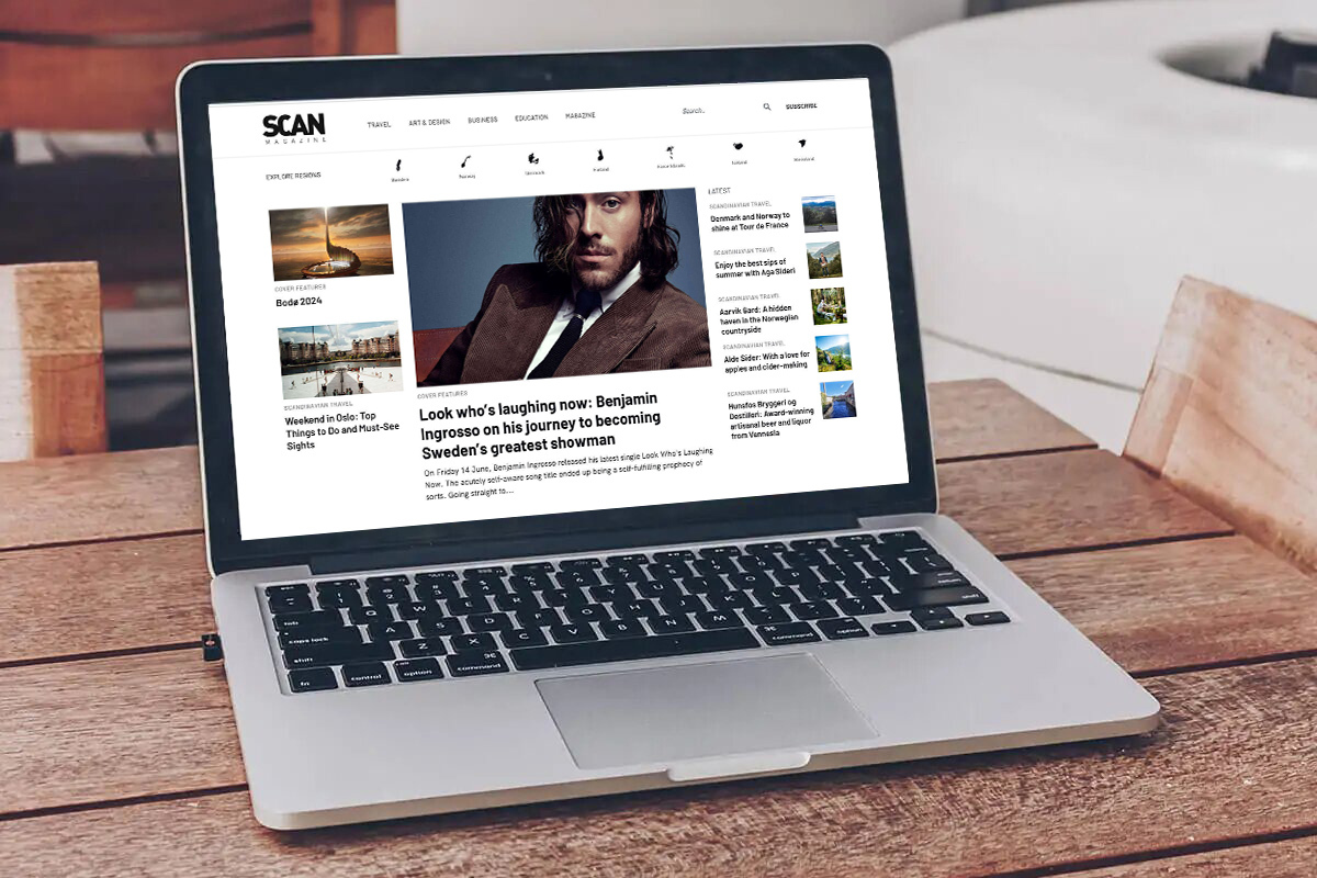 Scan magazine home page